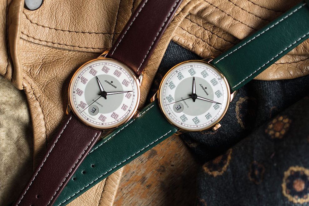 Driver Automatic_Lifestyle Junghans Meister Driver Automatic watches offer vintage autosports appeal.