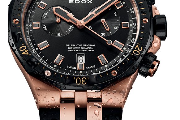 Edox Delfin Edox Delfin, the Original Water Champion, in new updated diver version.