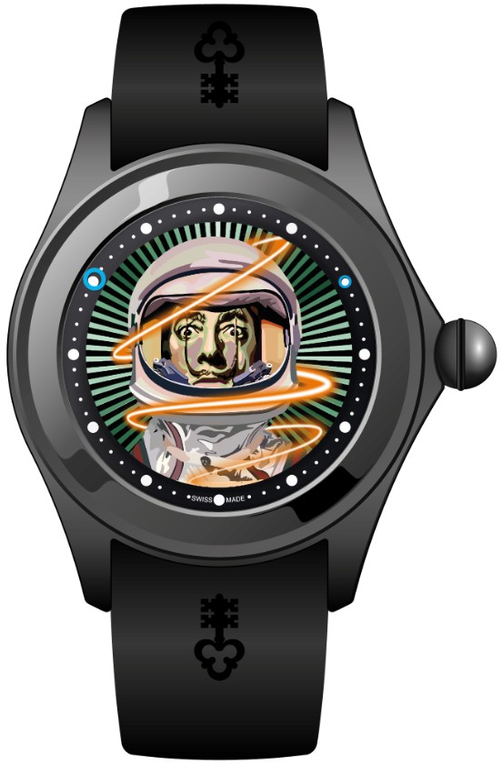 Corum Magical 47 Bubble Watch by Elisabetta Fantone 