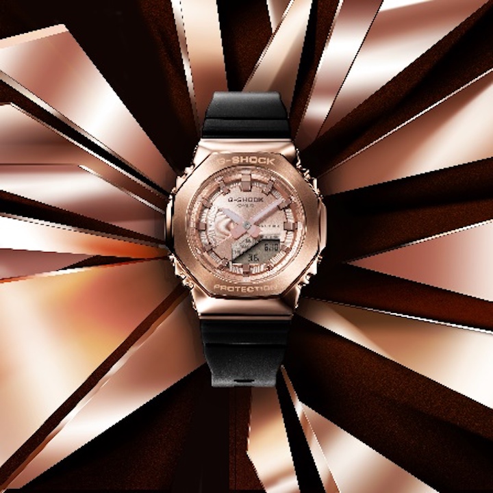 G-Shock Women's metal covered watches