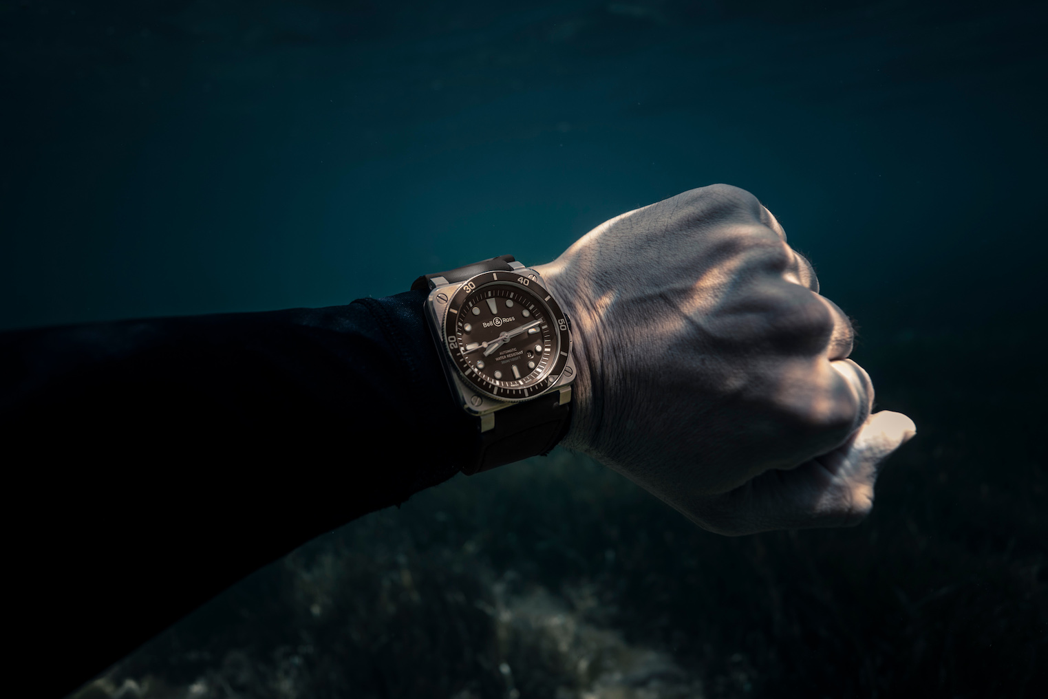 Bell & Ross BR 03-92 Diver Brown Bronze watch.