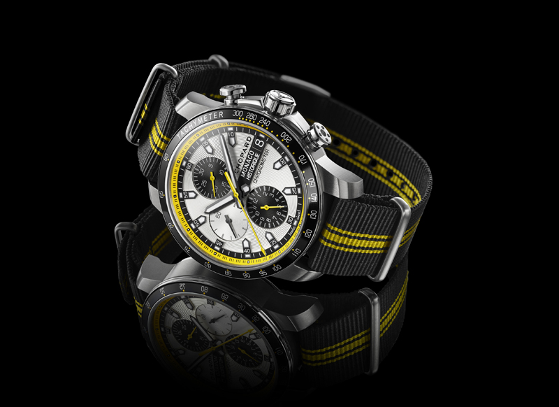 Chopard's new Grand Prix de Monaco Historique collection opens with a Chronograph model. 