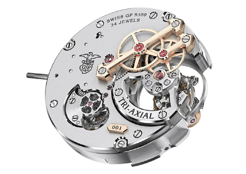 The new Girard-Perregaux in-house-made caliber 