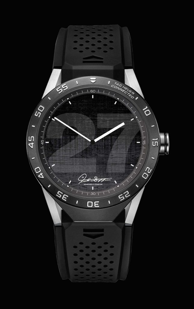 Stanton helped design a TAG Heuer Connected watch