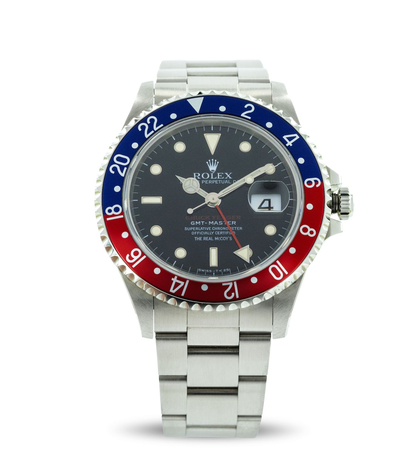 H743_Rolex GMT Master section - Rolex Ref. 17600 Pepsi Chuck Yaeger