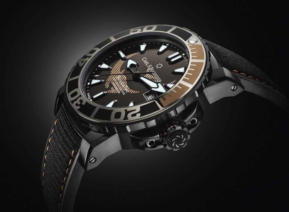 Carl F. Bucherer Patravi Scubatec Black Manta watch as seen at Baselworld 2019