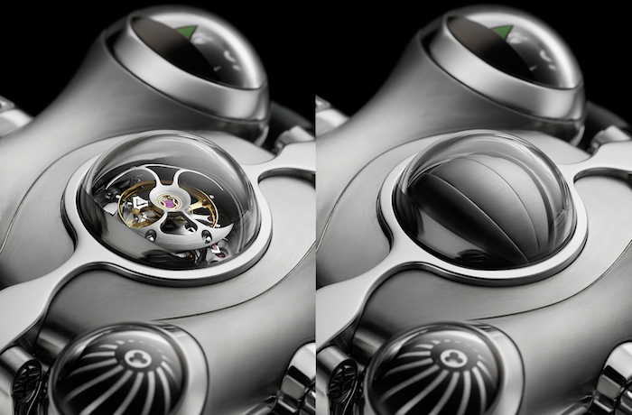 Close up look at the Tourbillon 