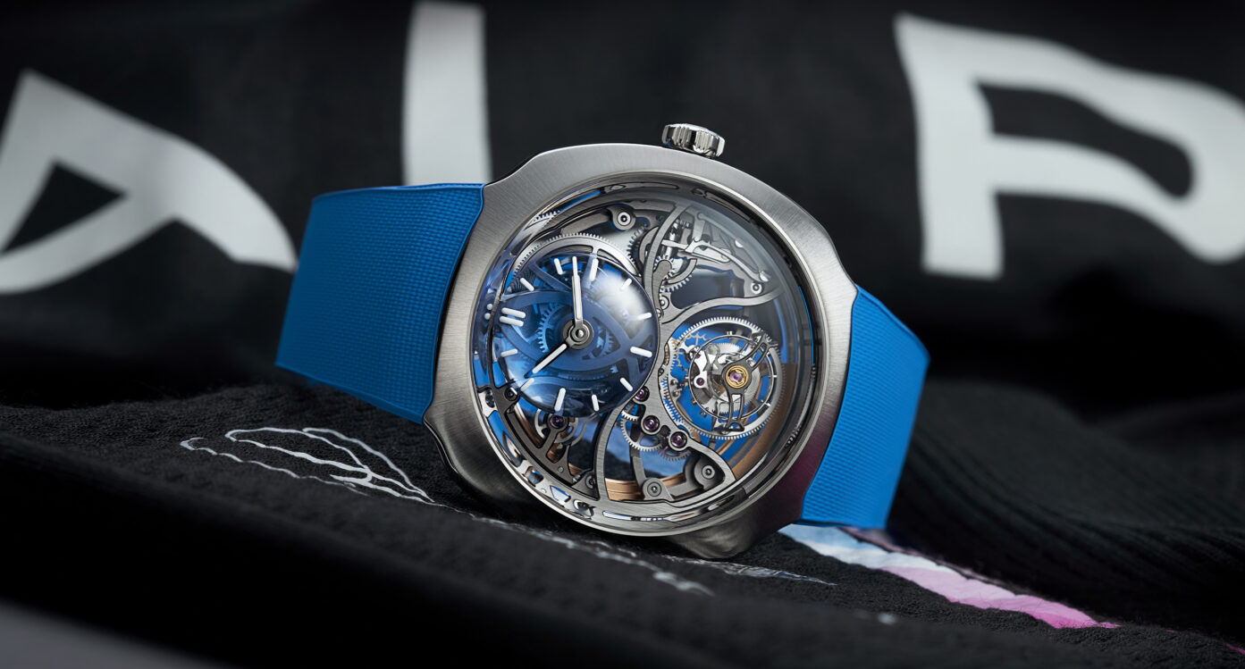 H. Moser & Cie. Streamliner Cylindrical Tourbillon Skeleton Alpine Limited Edition watch