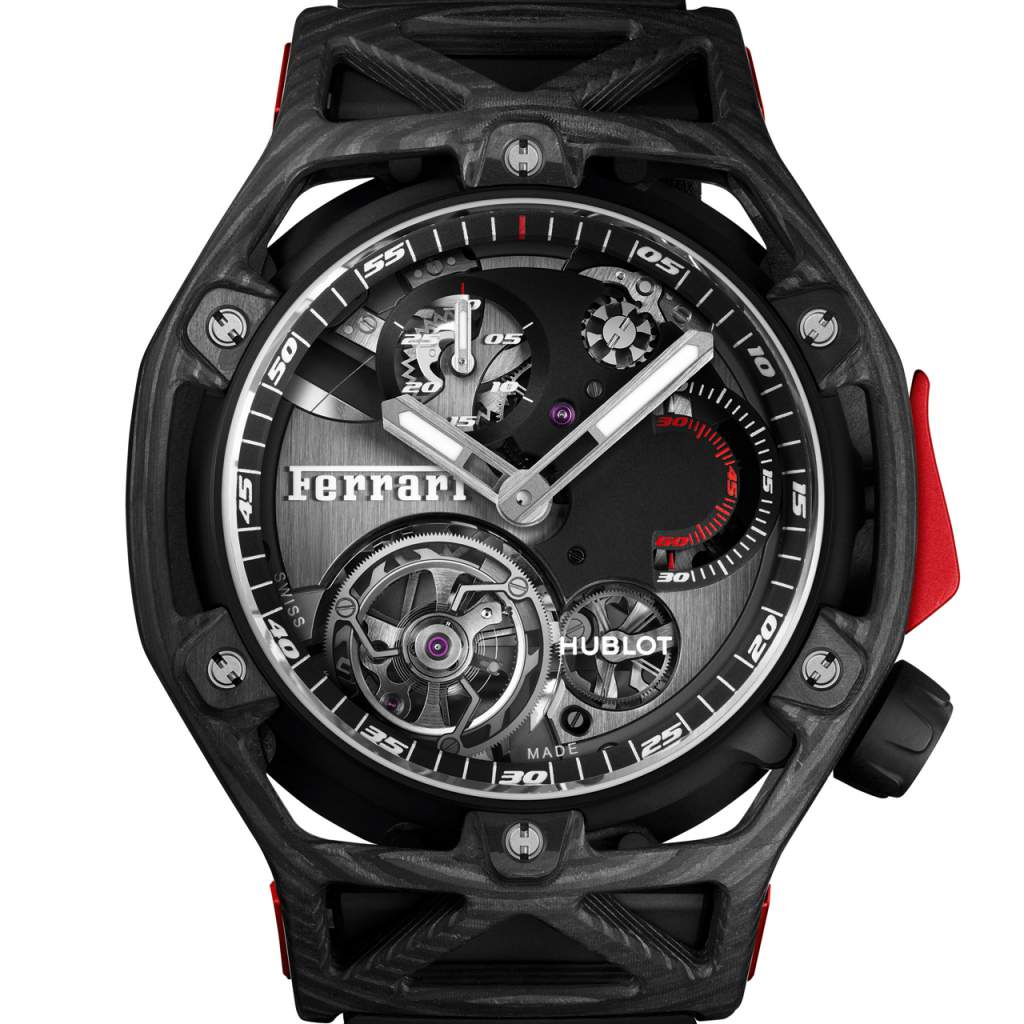 6 Top Sport Watches of 2017:HUBLOT TECHFRAME FERRARI TOURBILLON CHRONOGRAPH