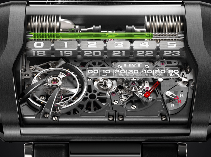 The new movement for this watch was created in cooperation with APRP 