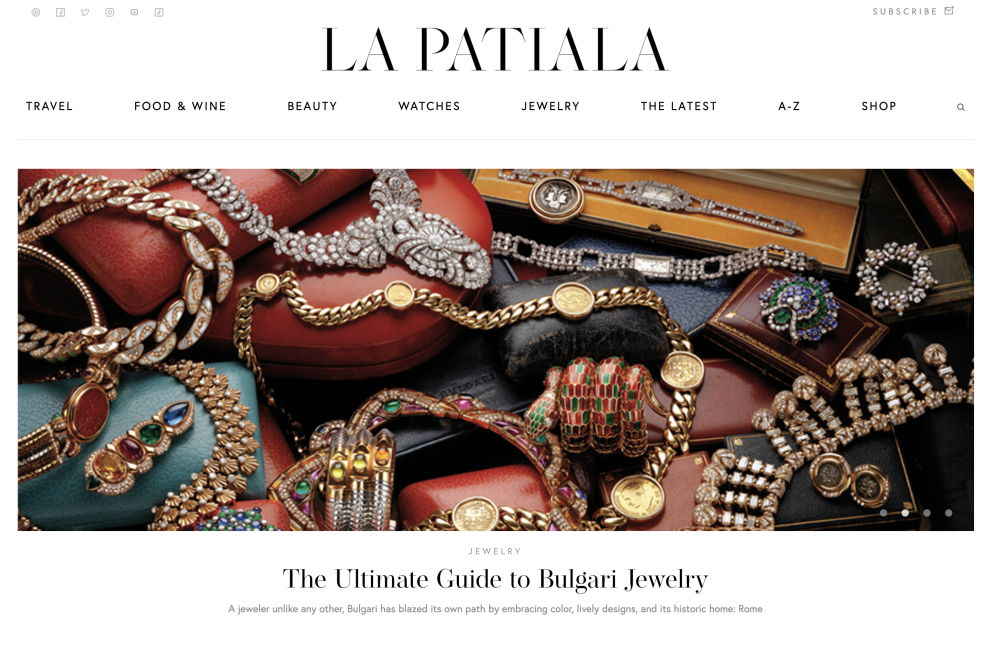 Home Page | Bulgari La Patiala