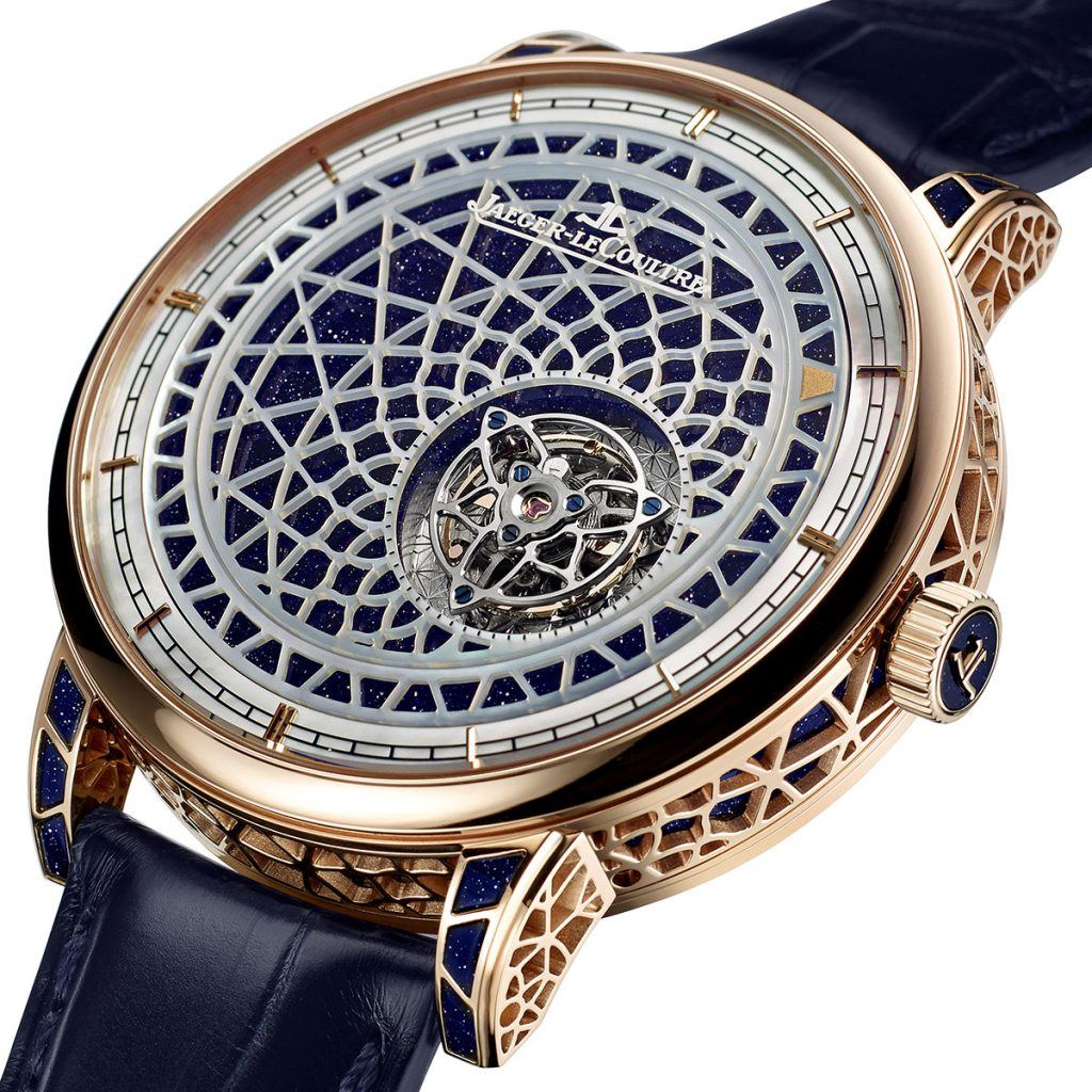 The movement of the Jaeger-LeCoultre Hybris Artistica Mysterieuse consists of 441 parts. 