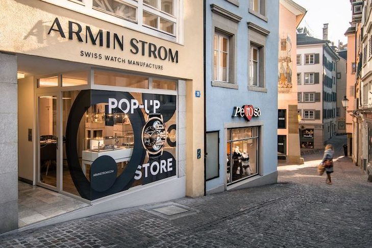 Armin Strom pop-up store Armin Strom pop-up store