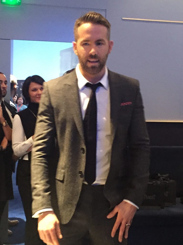 Ryan Reynolds at Piaget SIHH 2017