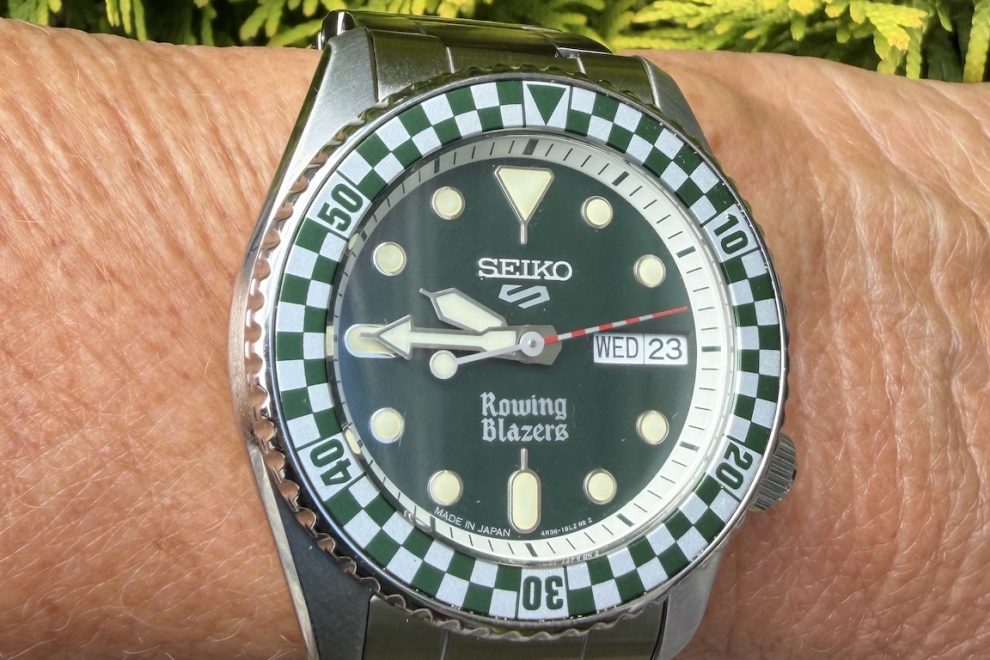 Rowing Blazers x Wind Vintage x Seiko 5 Sports Rally Diver