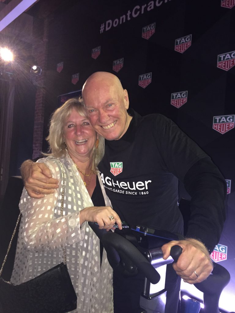 Jean-Claude Biver with Roberta Naas 