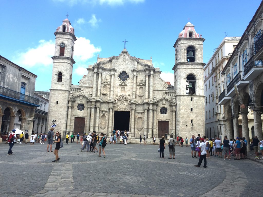 Old Havana is a series of plazas and cobblestone streets that you can walk for hours. 