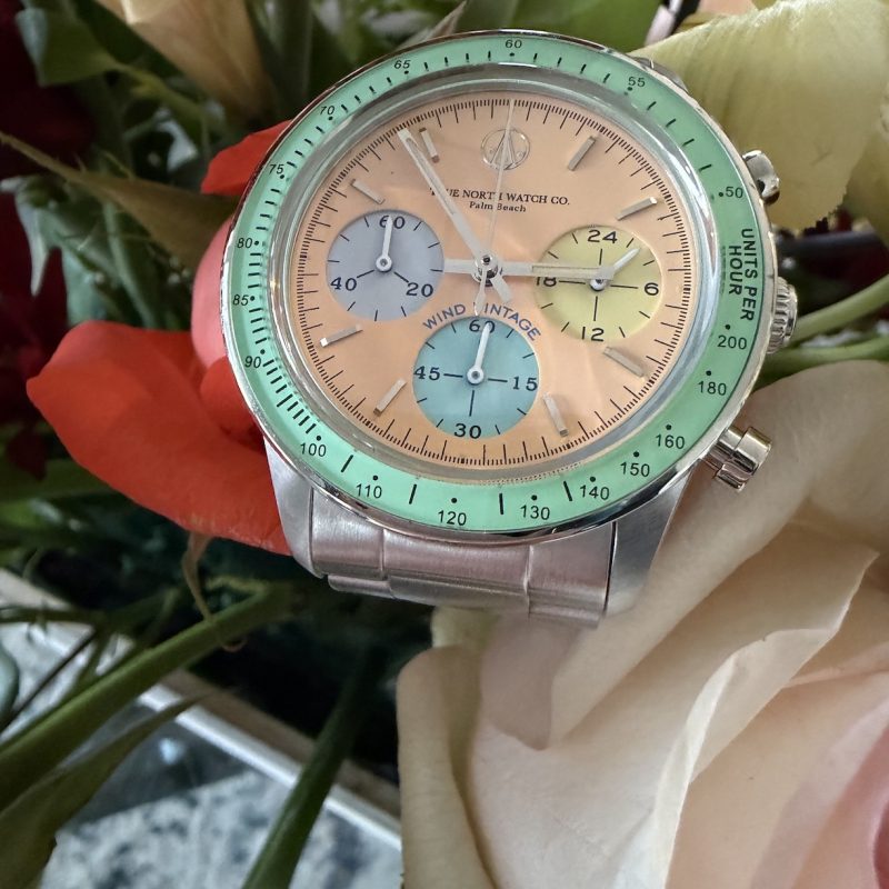 Wind Vintage x True North Watch Company Vintage Rally Timer IV “Dreamsicle.” Wind Vintage x True North Watch Company Vintage Rally Timer IV “Dreamsicle.”