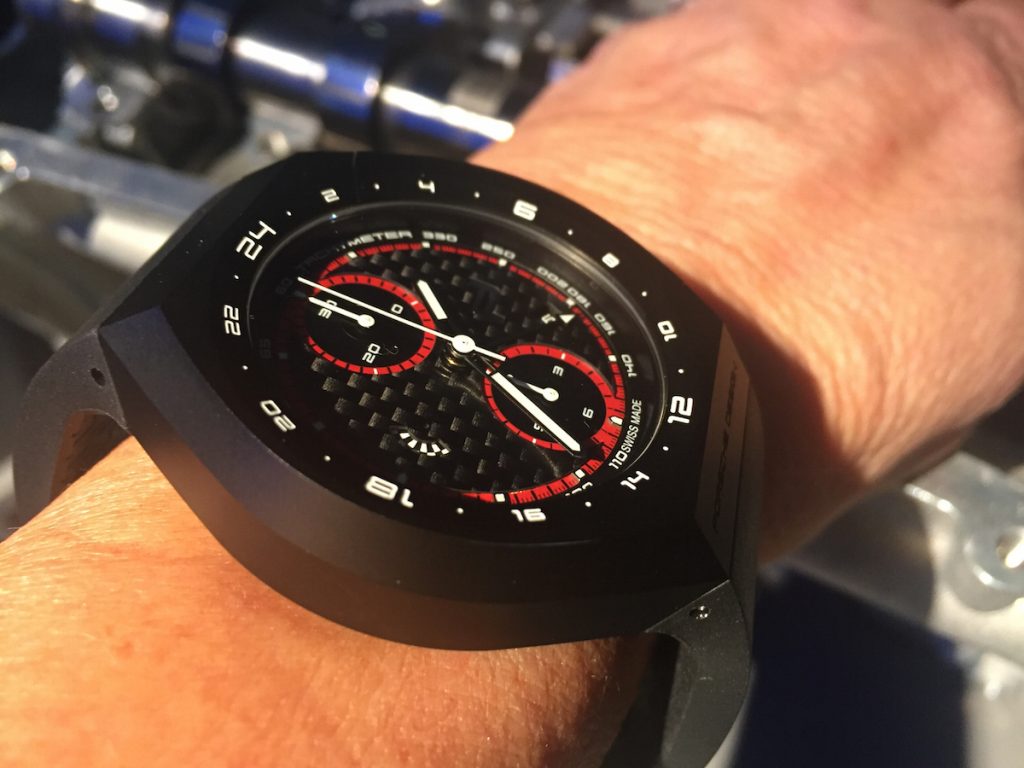 The Porsche Design Monobloc Actuator chronograph is revolutionary in design and technology. 