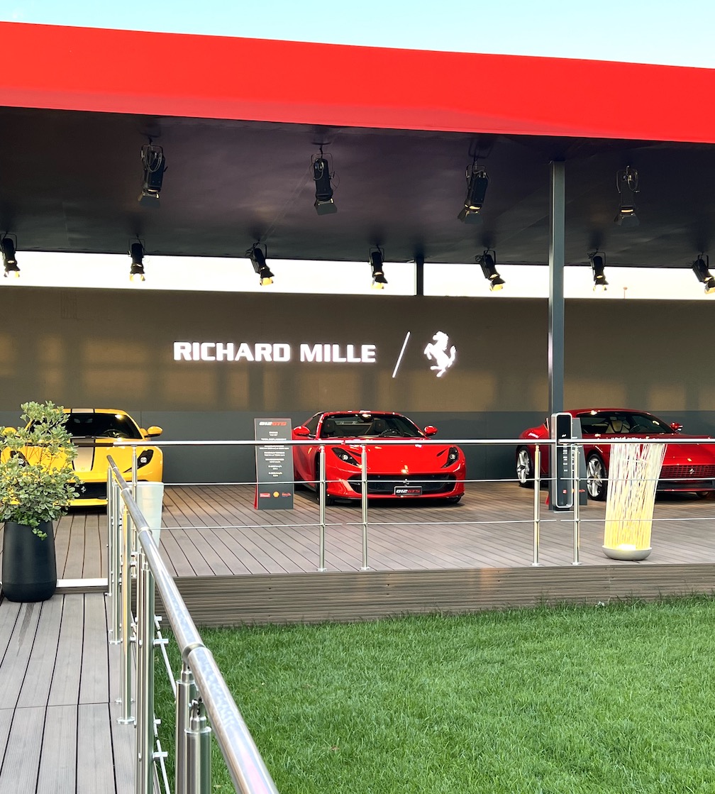 The unveiling of the Richard Mille RM-UP 01 watch with Ferrari in Maranello, Italy