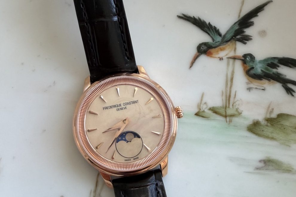 Frederique Constant Classics Moneta Moonphase Watch