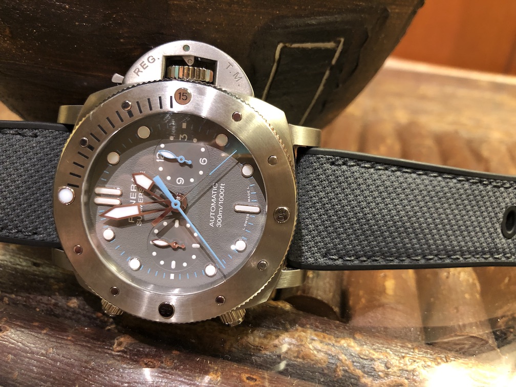 Panerai Submersible Chrono Jimmy Chin watch PAM01207