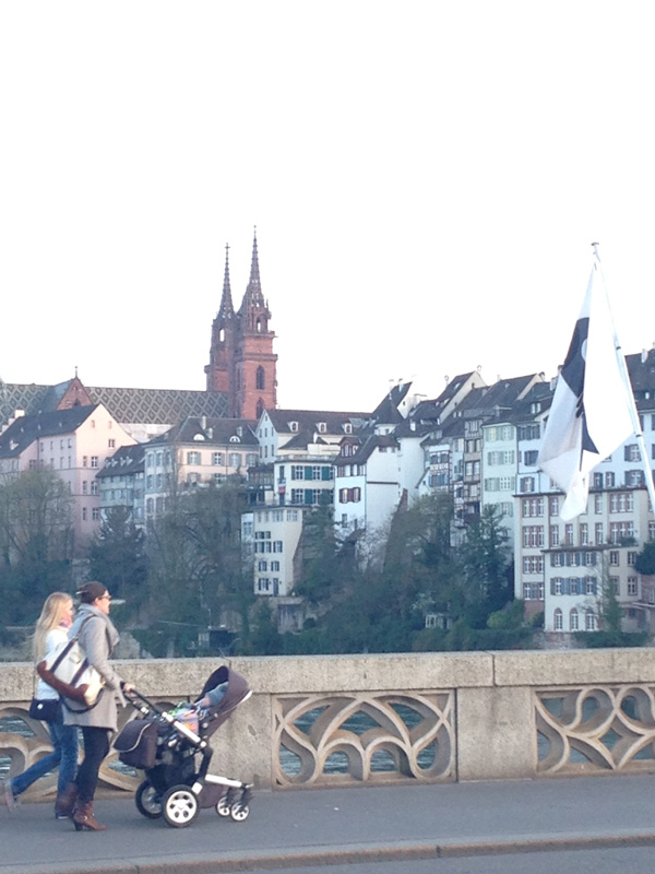 A look over the bridge. 