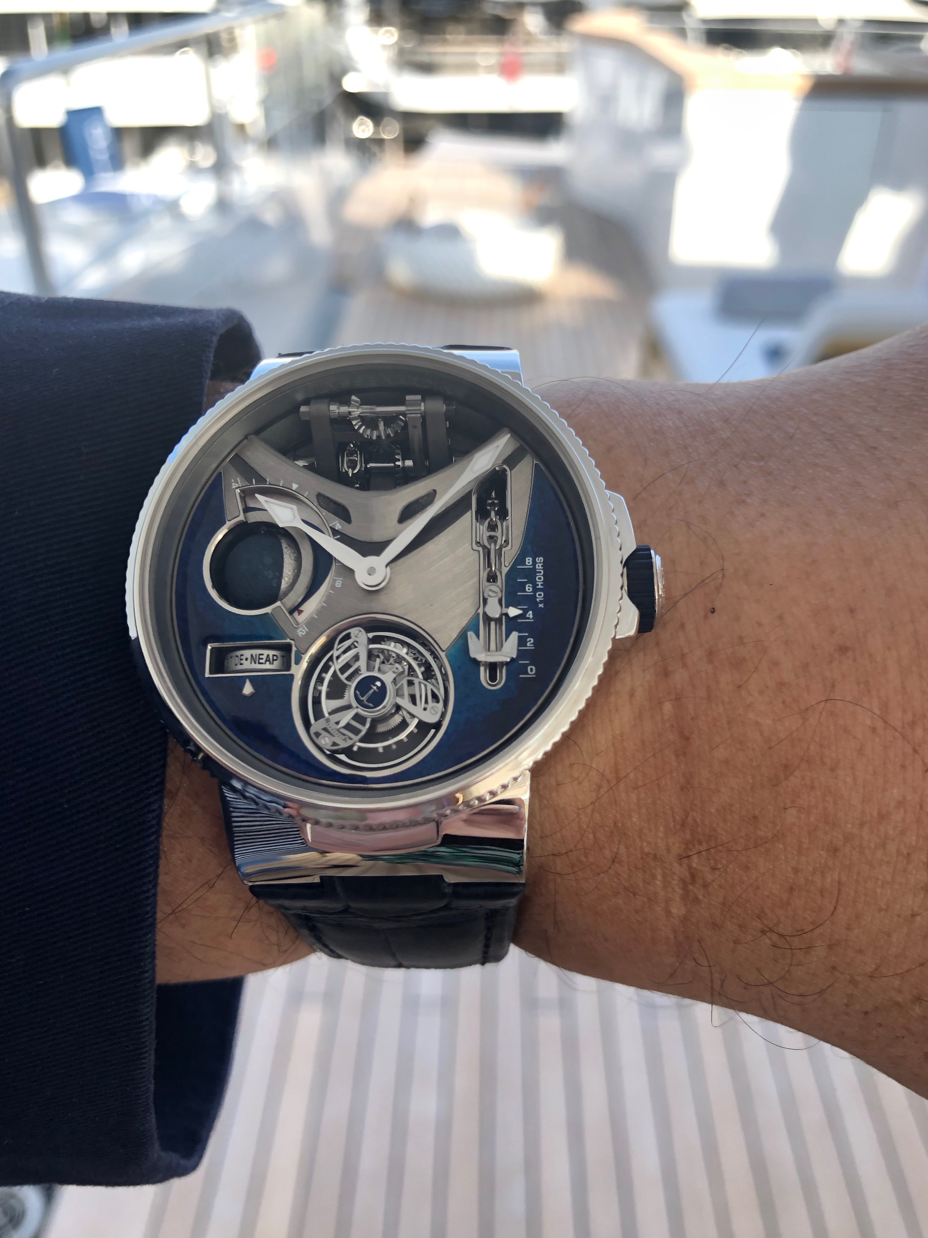 mega yacht ulysse nardin