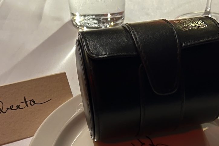 Dinner at Brass, New York, with WatchCheck.com.
