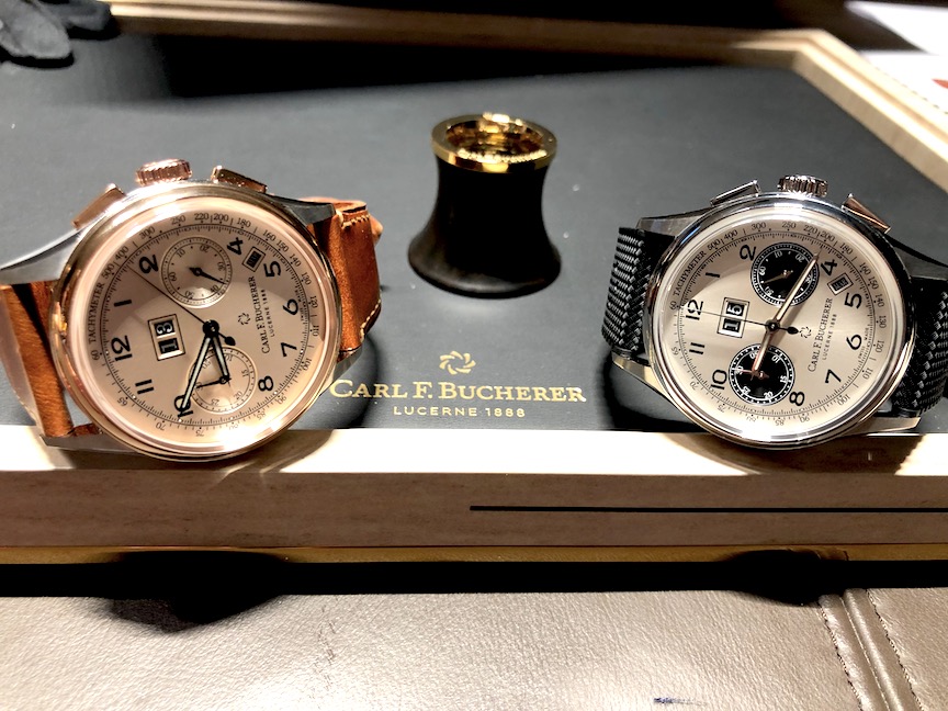 Carl F. Bucherer Heritage Bi-Compax Annual Calendar Chronograph