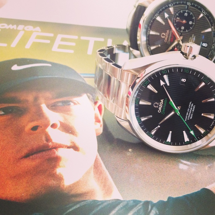Omega Aquaterra GMT and Aquaterra golf are Rory McIlroy's watches of choice. 