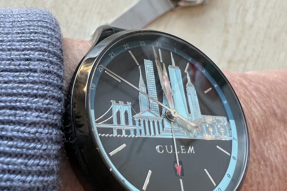 CuleM Skyline GMT New York watch. CuleM Skyline GMT New York watch.