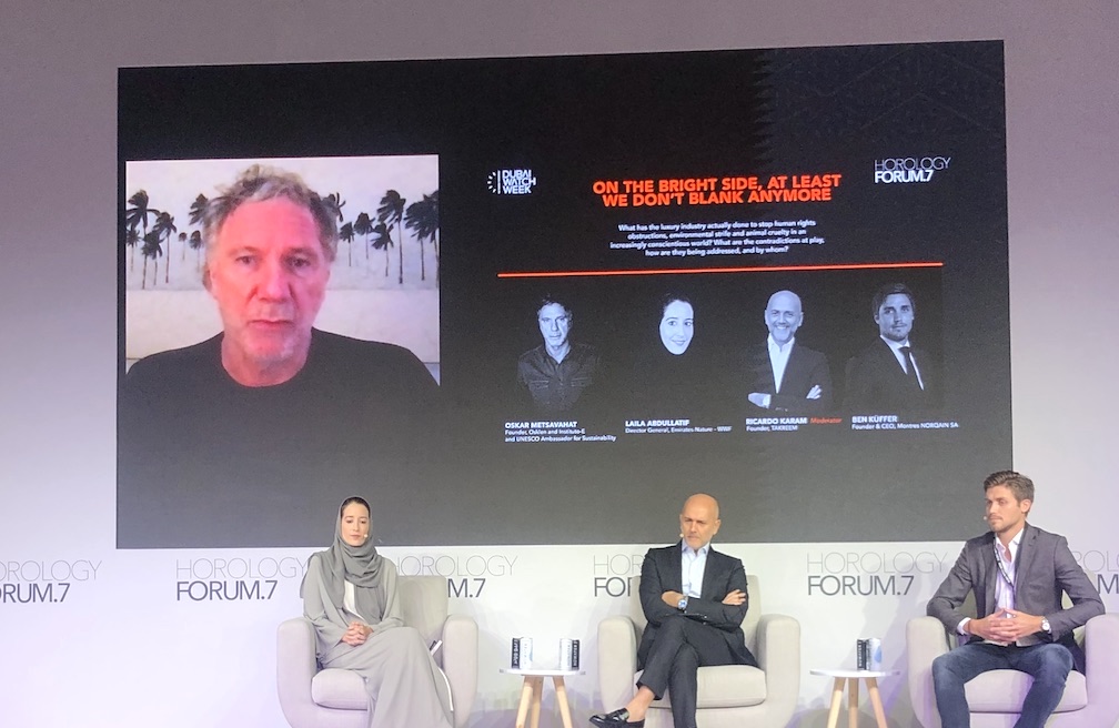 panel discussions at Dubai Watch Week 2021