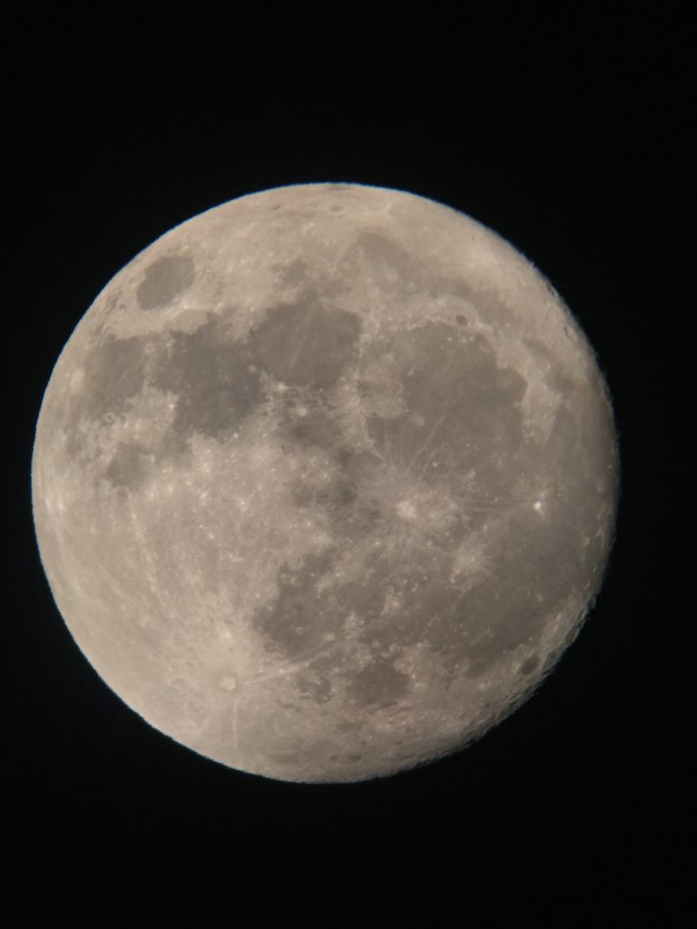 The surface of the moon, as seen from the telescope. A. Lange & Sohne's Handwerkskunst 2017 has a moon phase accurate to 122+ years. 