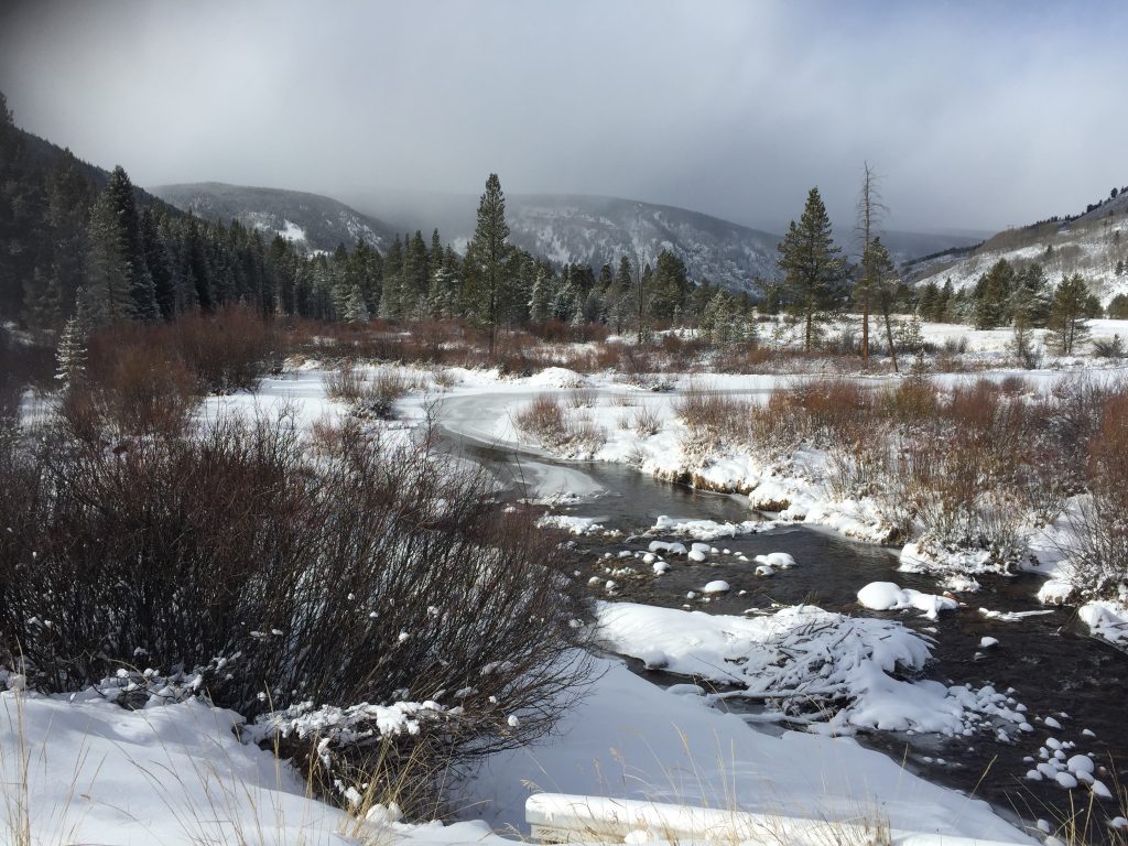 Exploring Vail, Colorado, with Oris (Photo: R. Naas)