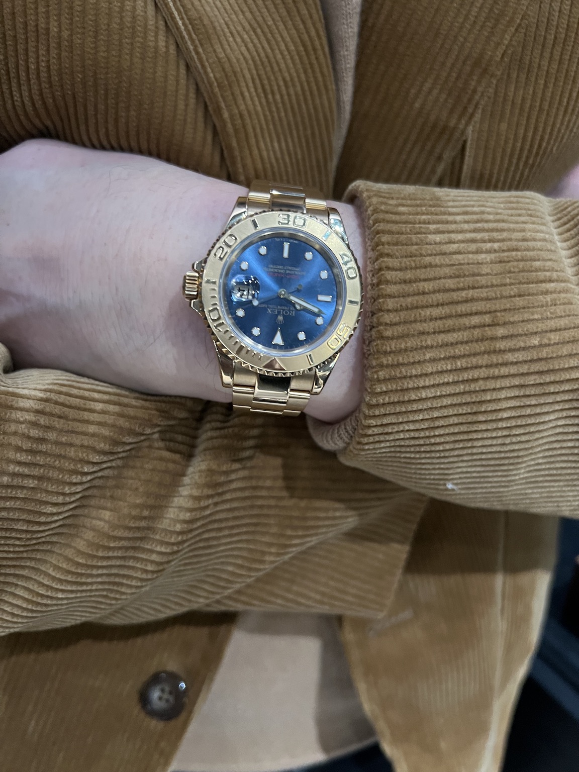 Gold Rolex 