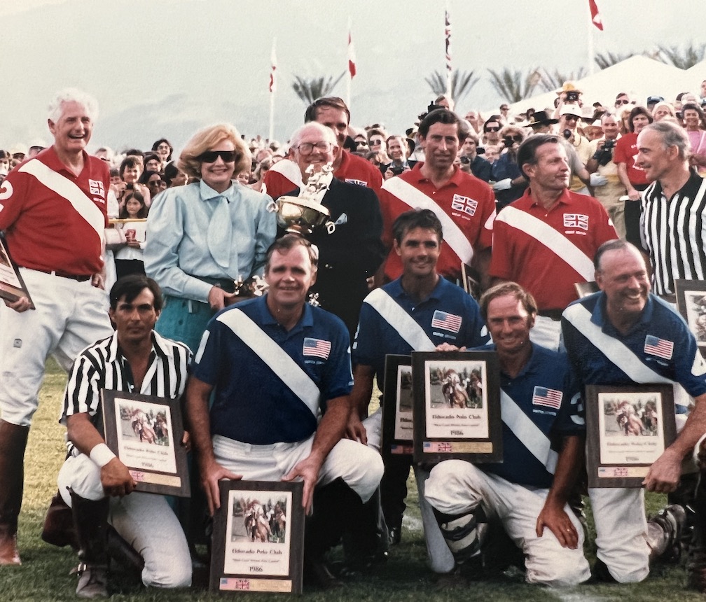 Piaget Celebrity Polo event 1986.