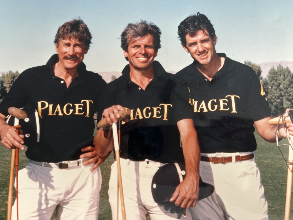 Piaget Celebrity Polo event 1986.