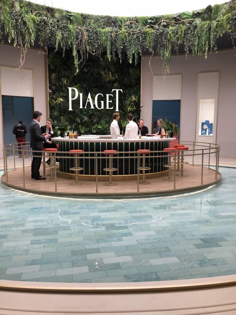 Piaget's exhibition space at SIHH 2018