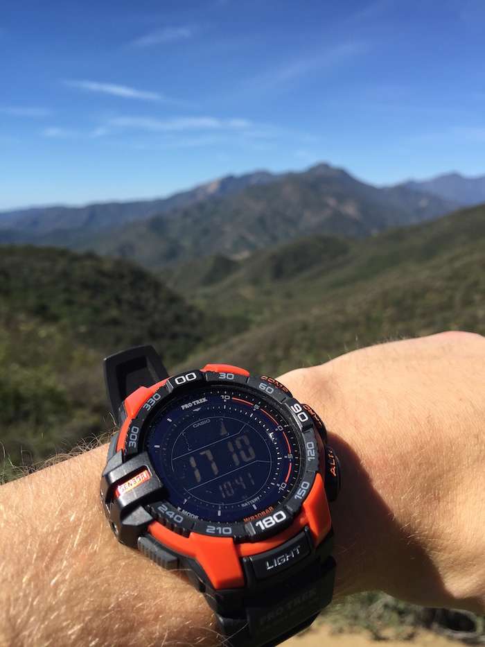 Off The Cuff Casio s ProTrek Tough Solar Is Ideal For Any Outdoor s Adventure