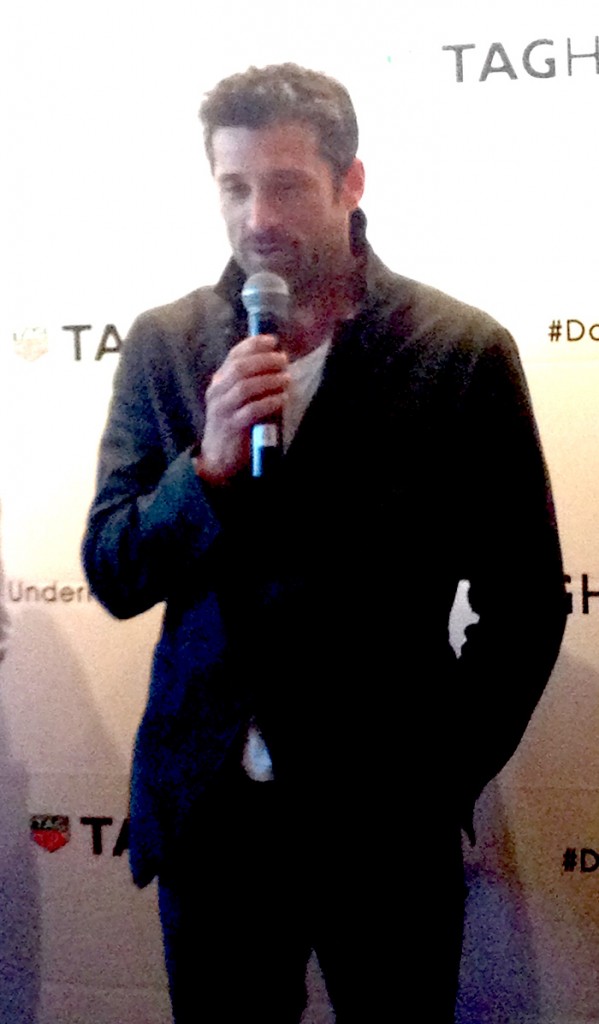 Patrick Dempsey, TAG Heuer brand ambassador, actor and racer 