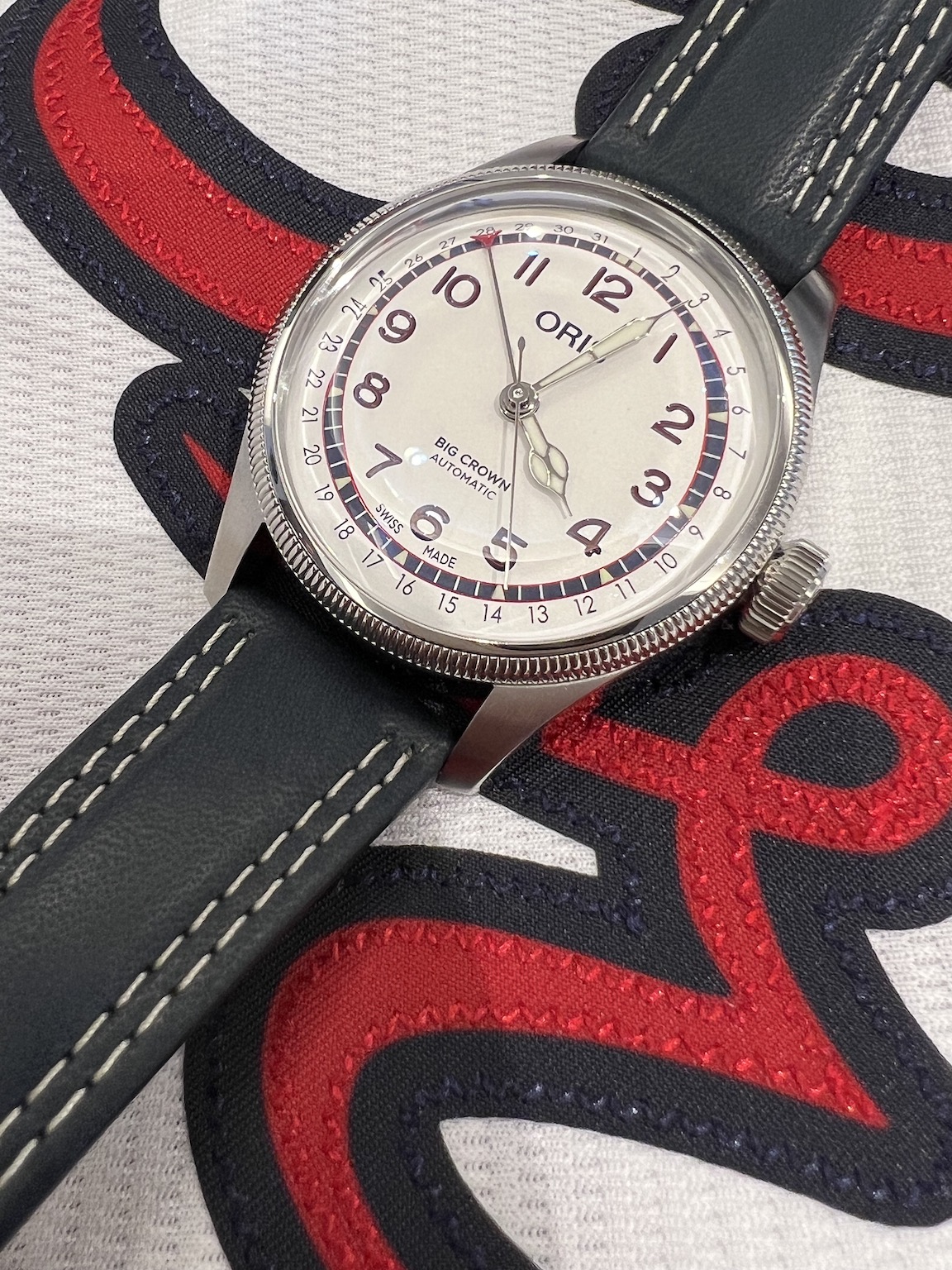 Oris Big Crown Hank Aaron limited edition watch. 