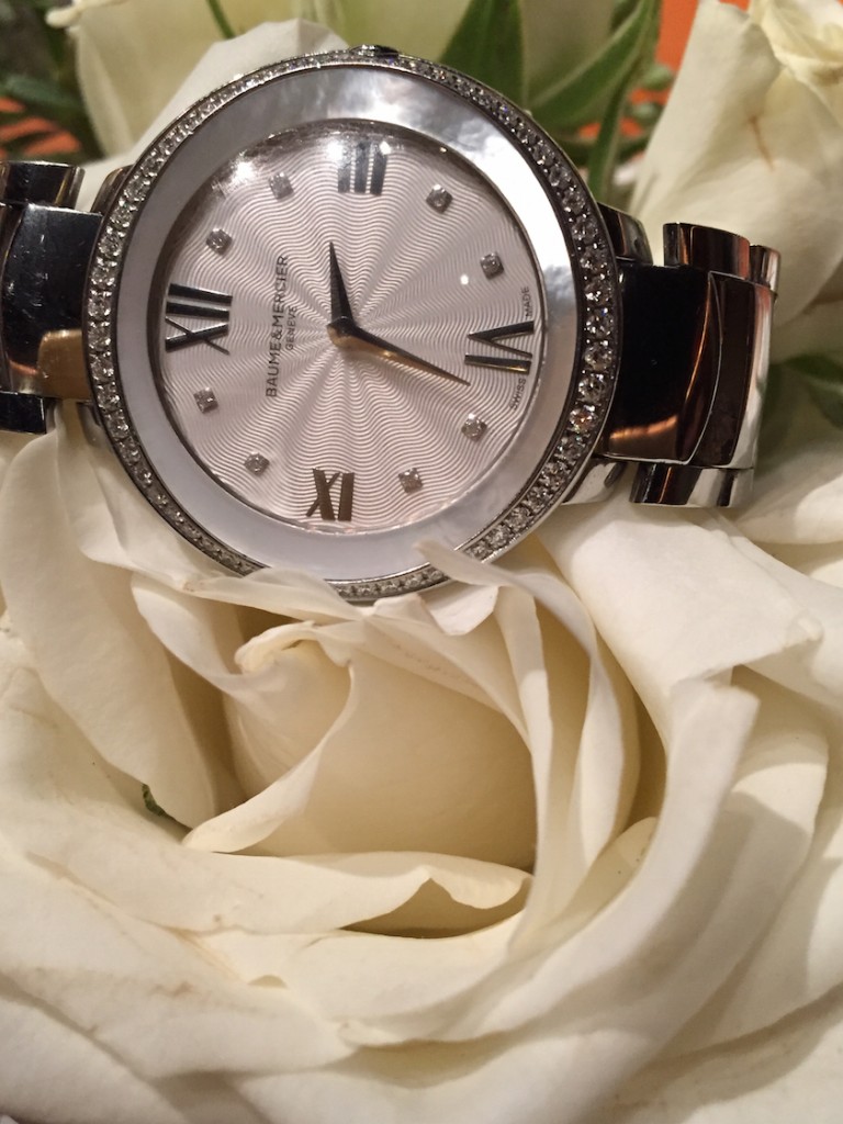 Baume & Mercier Promesse with mother-of-pearl bezel (Photo: R. Naas)