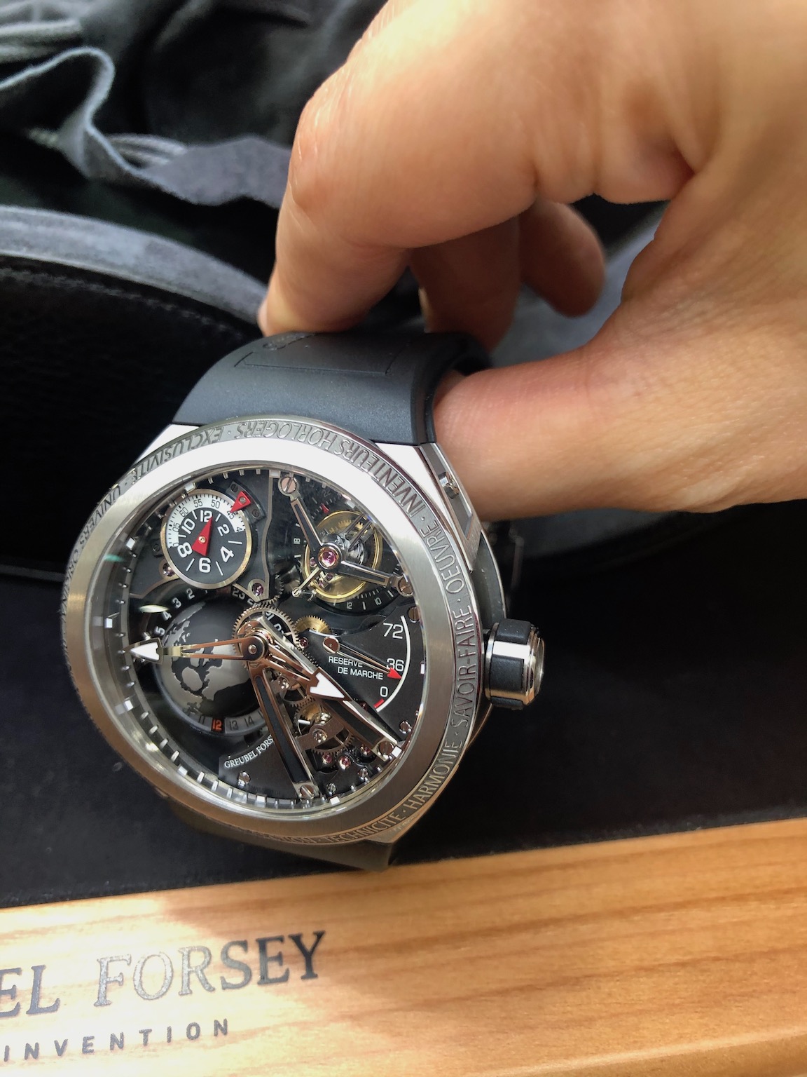 Greubel Forsey GMT Sport watch