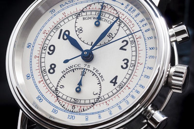 IMG_6689 Bidding time is almost up for the RGM chronograph specially made to celebrate the 75th anniversary of the NAWCC.