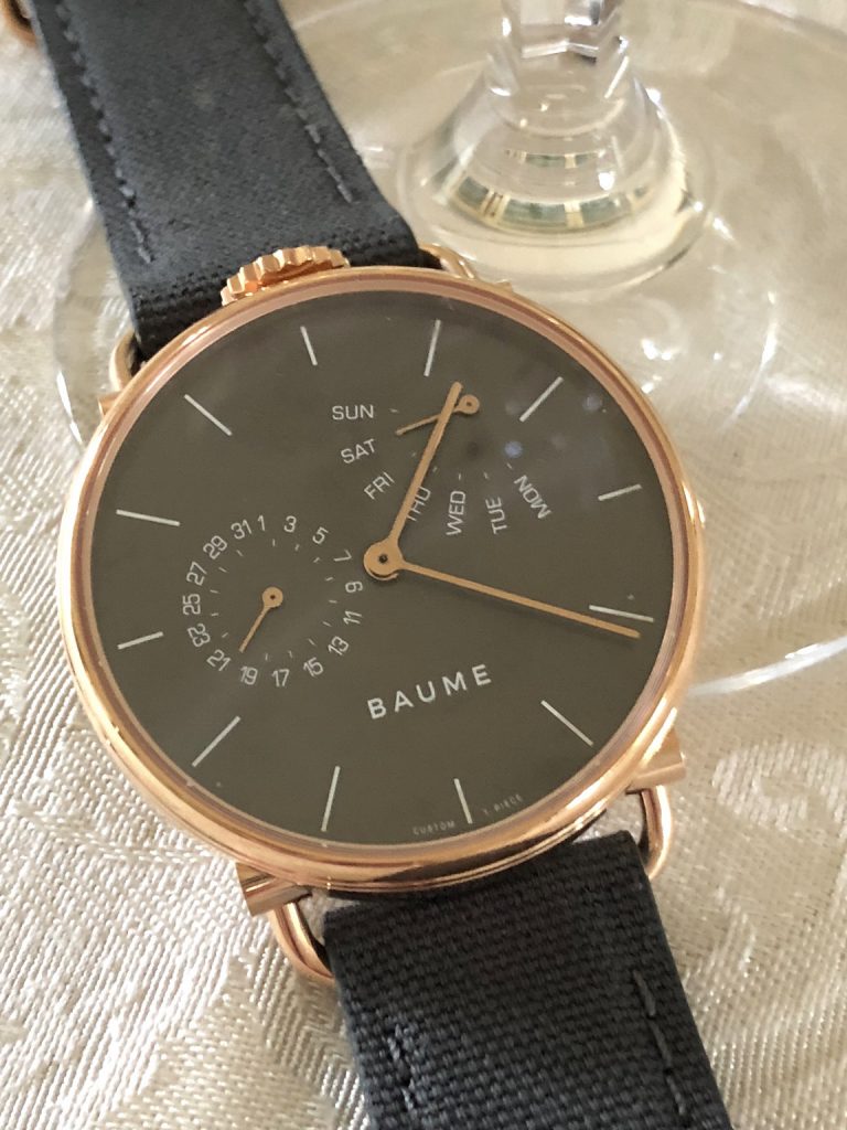 Baume watches dedicates itself to responsible watchmaking, with an eye toward conservation. 