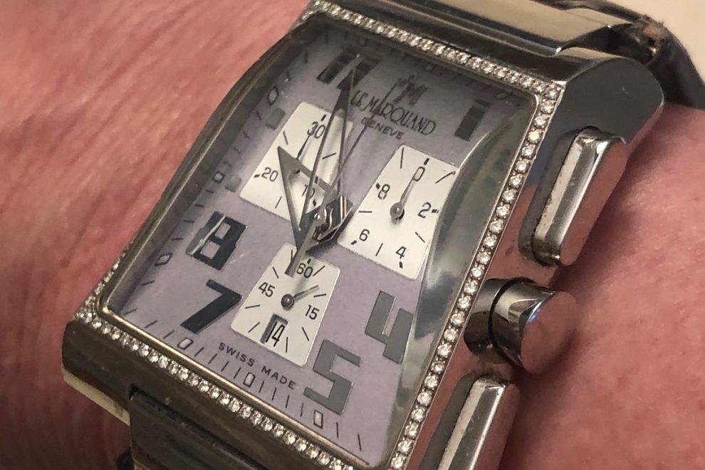 IMG_7890 Andre Le Marquand Audace chronograph watch