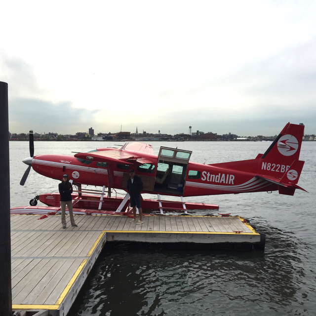 The seaplane ride from New York to Connecticut with Breitling was my first ever seaplane flight. 