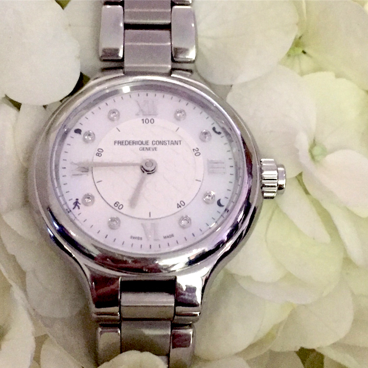 Frederique Constant Horological Smartwatch for women.