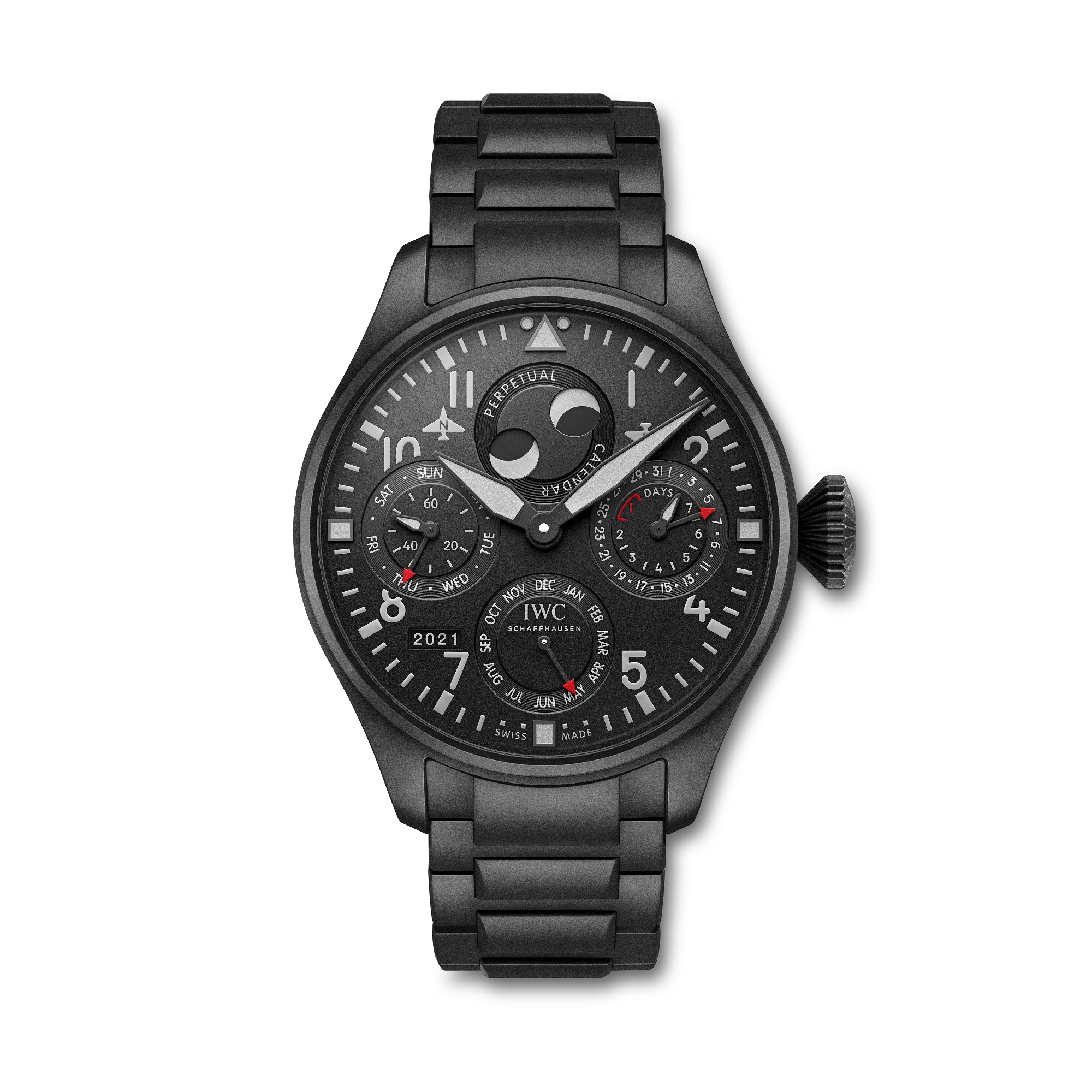 IWC Big Pilot's Top Gun Ceratanium(R) Perpetual Calendar watch